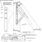Фрикционная петля СТН-1725 (комплект)