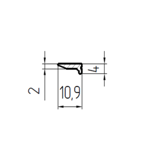 МП-640161 Подкладка под заполнение L=100мм