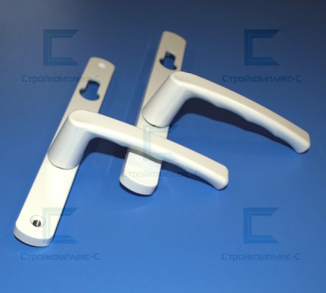 Нажимной гарнитур 85мм (планка 25мм) с фиксацией