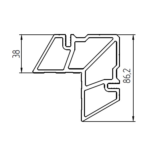 МП-45.08.13 Закладная L=6,6мм