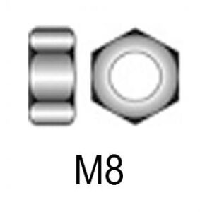 Гайка М8 DIN934 /ГОСТ 5915/ ГОСТ 5927