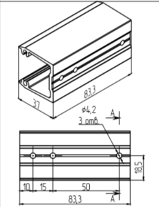 МП-4041 Закладная (Ø4,2мм) L=83,3мм