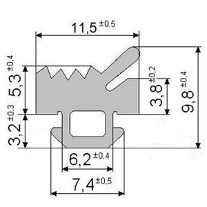 Уплотнитель FRK-15