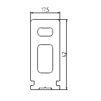 ТПТ-66112 Закладная L=38,5 мм ПХ.03.071.001.013