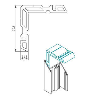 ТП-45.08.02 Закладная L=53мм