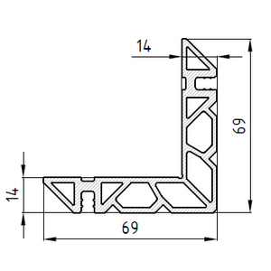 МП-64067 Закладная L=37 мм