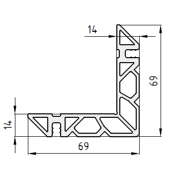 МП-64067 Закладная L=37 мм