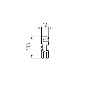 МП-72.52 Закладная L=22,5мм