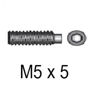 Винт установочный, с внутр. шестигранником DIN 913 /ISO 4026/ ГОСТ 11074