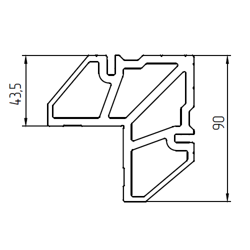 МП-95.08.01 Закладная L=21,6мм