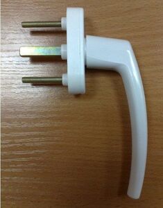 Ручка оконная пластиковая СТН-1990 8поз.35мм