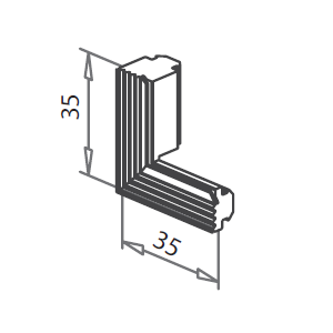 ТПУ-6003 Уплотнитель угловой