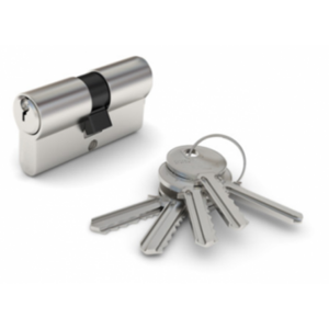 Евроцилиндр Dorma CBF-1 80 (40x40) никель