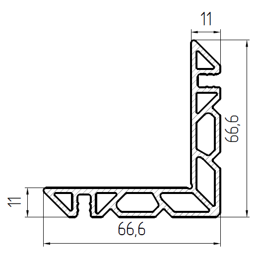 МП-640143 Закладная L=36мм