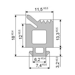 Уплотнитель FRK-19