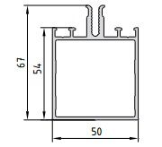 Стойка/ригель МП-5001