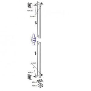 Комплект запоров Stublina (три точки запирания)