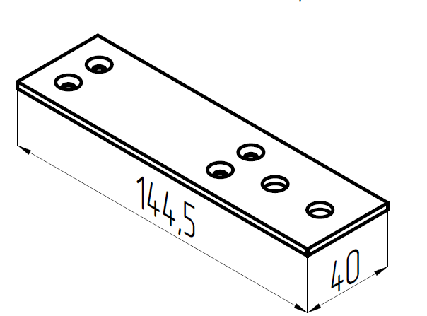 МПУ-4074 Монтажная пластина