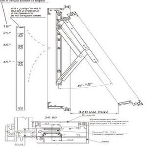 Фрикционная петля СТН-1725 (комплект)