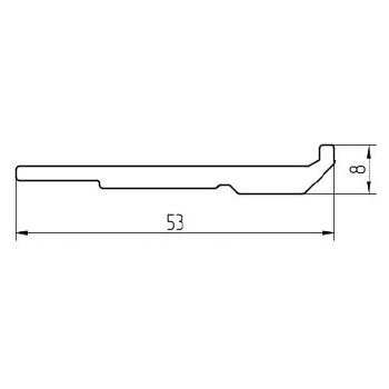 ТП-5097 Подкладка под заполнение L=100мм