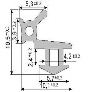 КВЕ 254, глухая. РМ-254-01 К