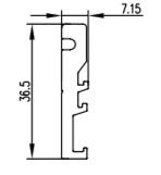 ТП-65.08.01 Закладная L=38,5 мм