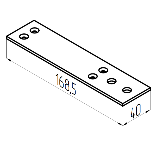 МПУ-4077 Монтажная пластина