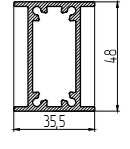 МП-4052 Закладная  L=250мм