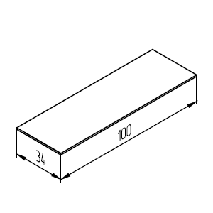 ТПУ-013 Пластина 0,5мм под заполнение 28...34мм