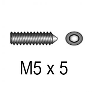 Винт установочный с внутр. шестигранником и острым концом DIN 914 /ISO 4027/ ГОСТ 8878