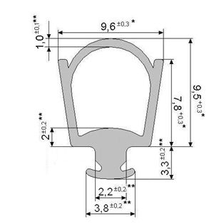 Уплотнитель FRK-57-1