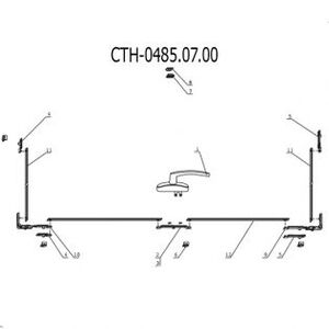 Зацеп прижима среднего СТН-0485.07.00