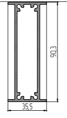 МП-4055 Закладная L=250мм