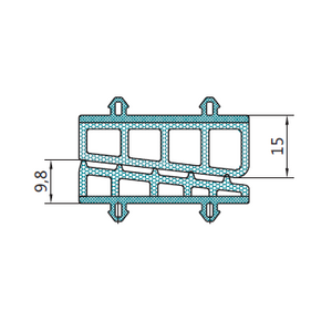 ТПУ-95.12  Уплотнитель коэкструдированный