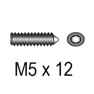 Винт установоч. М5х12 DIN 914 /ISO 4027/ ГОСТ 8878