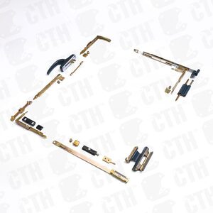 Поворотно-откидной комплект алюминиевого окна СТН-1850.2-10