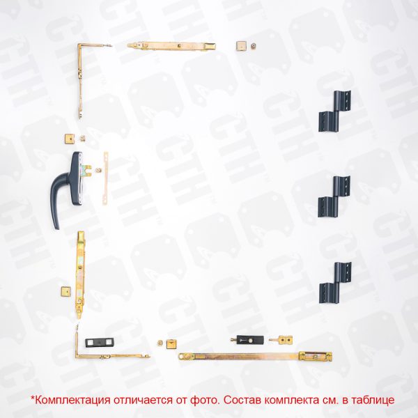 Комплект поворотной фурнитуры СТН-1850-52 (Европаз)