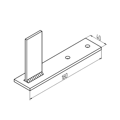 МПУ-640205 Опора верх/низ