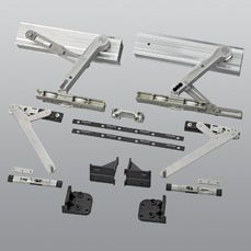 Комплект бегунков и ножниц для правой раздвижной створки 2401.2