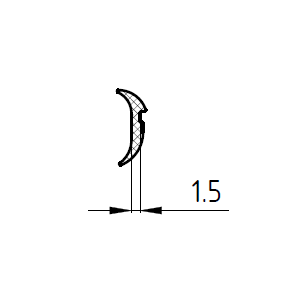 ТПУ-64002 Уплотнитель