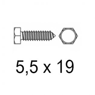 Самонарезающий винт DIN 7976 / ISO 1479