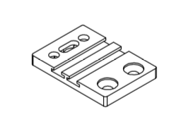 ТПУ-45.06 Держатель порога и щеток уплотнения
