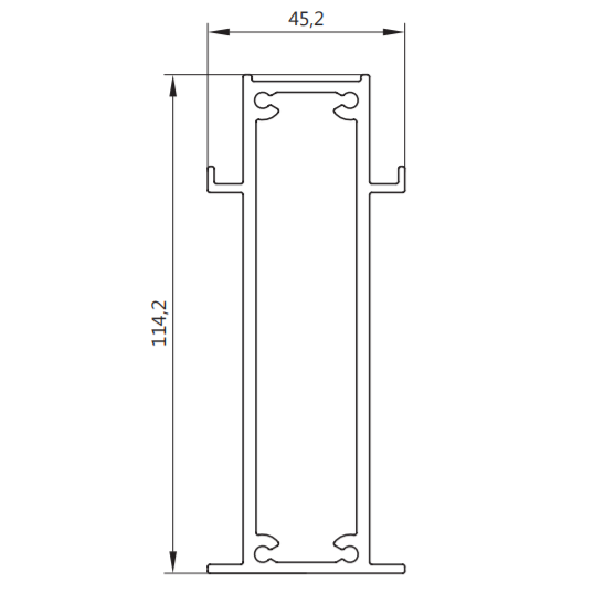 Профиль закладной МП-5013-03Н, 6 метров