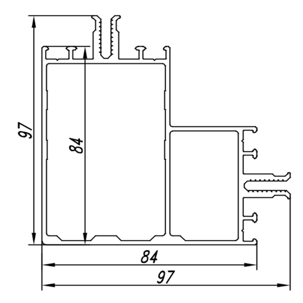 Профиль закладной, 6 метров