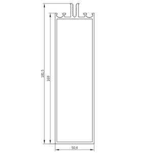 Профиль ригеля МП-50327, 6 метров